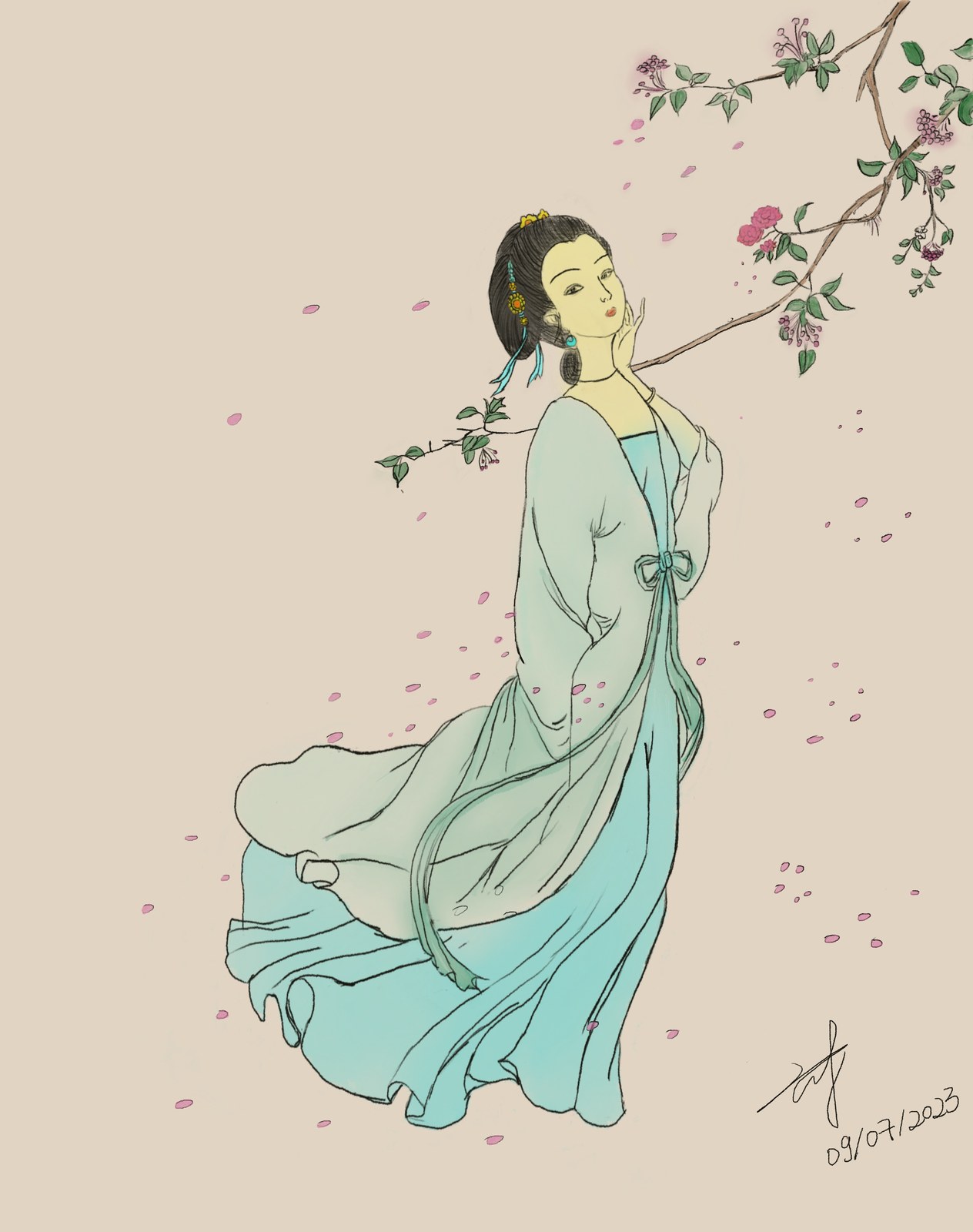 仕女图 · Court Lady